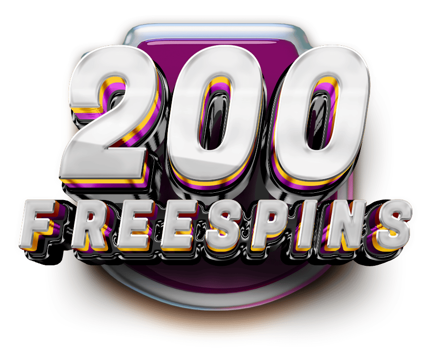 200 free spins vid din första inställning